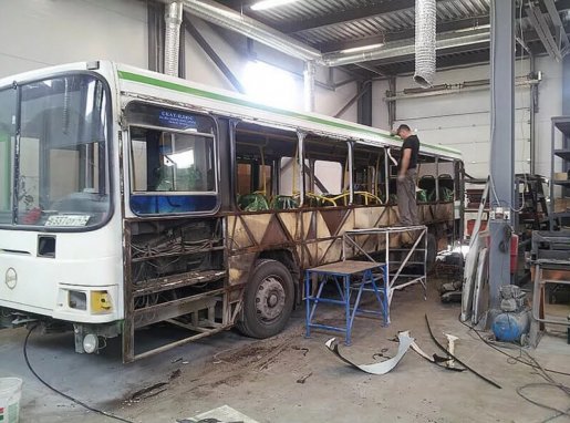 Ремонт автобусов, замена стекол, ремонт кузова стоимость ремонта и где отремонтировать - Адыгейск